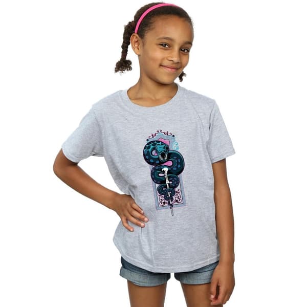 Harry Potter Girls Neon Nagini Cotton T-Shirt