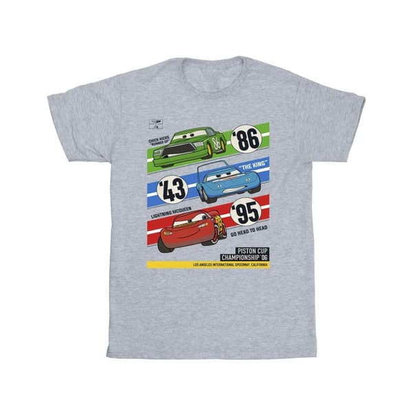 Disney Cars Piston Cup Champions T-shirt i bomull för flickor