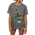 Miniatyrbild 3 av 5: Star Wars T-shirt i bomull med Boba Fett-figurer för flickor