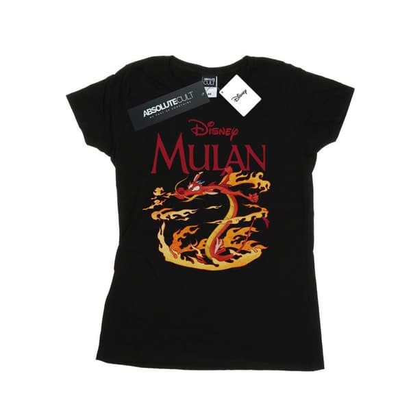 Disney Dam/Lady Mulan Mushu Dragon Fire - T-shirt i bomull
