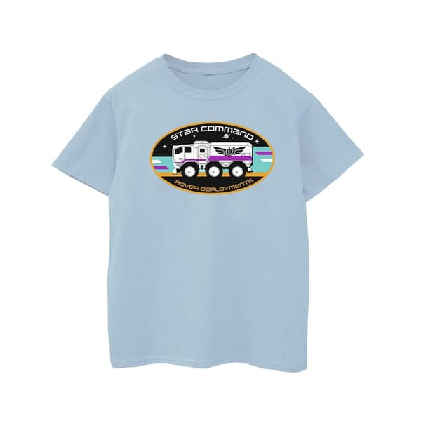 Disney T-shirt i bomull för flickor med Lightyear Rover Deployment