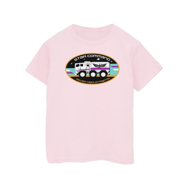 Disney T-shirt i bomull för flickor med Lightyear Rover Deployment
