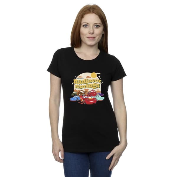 Disney Womens/Ladies Cars Radiator Springs Group Cotton T-Shirt