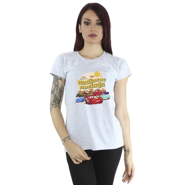 Disney Womens/Ladies Cars Radiator Springs Group Cotton T-Shirt