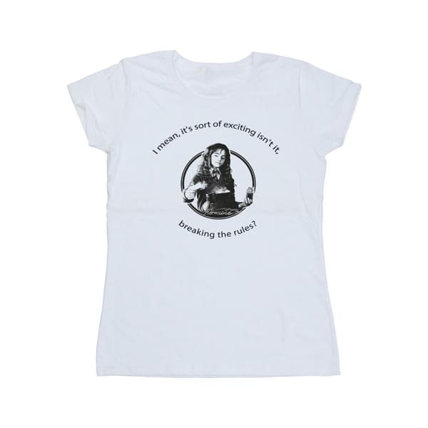 Harry Potter Dam/Hermine Breaking The Rules - T-shirt i bomull