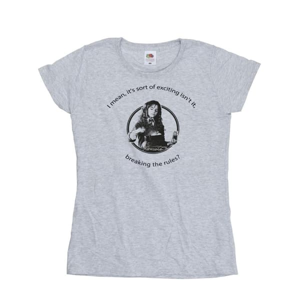 Harry Potter Dam/Hermine Breaking The Rules - T-shirt i bomull