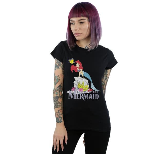 Disney Dam/Tjej Den lilla sjöjungfrun Sea Friend - T-shirt i bomull