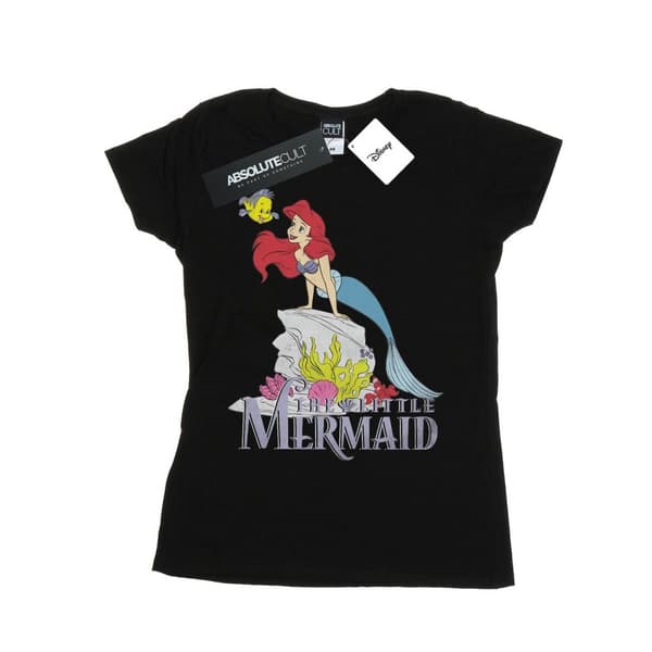 Disney Dam/Tjej Den lilla sjöjungfrun Sea Friend - T-shirt i bomull