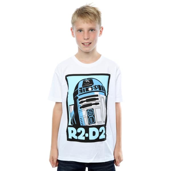Star Wars Boys R2-D2 Poster T-Shirt