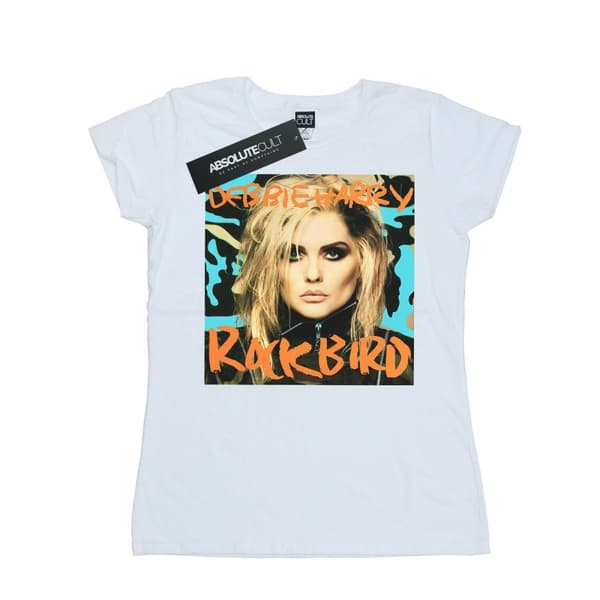 Debbie Harry Womens/Ladies Rockbird Cover Cotton T-Shirt