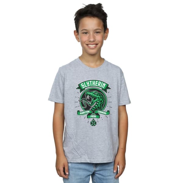 Harry Potter Slytherin Toon Crest T-shirt för pojkar