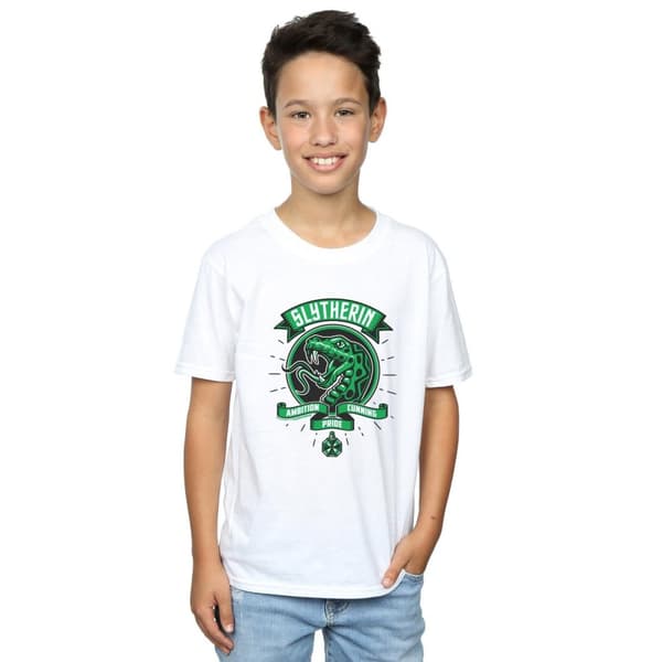 Harry Potter Slytherin Toon Crest T-shirt för pojkar
