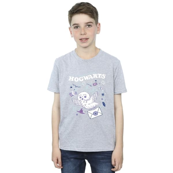 Harry Potter Boys Owl Letter From Hogwarts T-Shirt