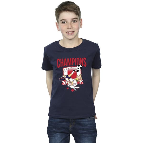 Looney Tunes Lola Football Champions - T-shirt för pojkar