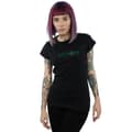 Miniatyrbilde 2 av 5: Harry Potter Womens/Ladies Slytherin Text Cotton T-Shirt