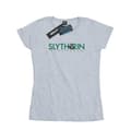 Miniatyrbilde 1 av 5: Harry Potter Womens/Ladies Slytherin Text Cotton T-Shirt