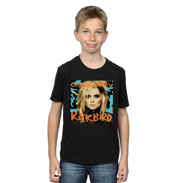 Debbie Harry T-shirt med Rockbird-omslag för pojkar