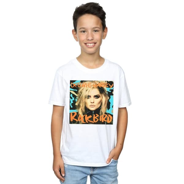 Debbie Harry T-shirt med Rockbird-omslag för pojkar