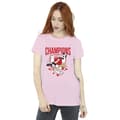 Miniatyrbild 2 av 3: Looney Tunes Lola - Fotbollsmästare - Boyfriend-t-shirt i bomull för damer/damer