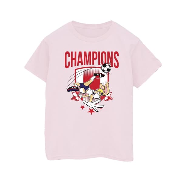 Looney Tunes Lola - Fotbollsmästare - Boyfriend-t-shirt i bomull för damer/damer