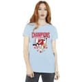 Miniatyrbild 2 av 3: Looney Tunes Lola - Fotbollsmästare - Boyfriend-t-shirt i bomull för damer/damer