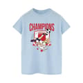 Miniatyrbild 1 av 3: Looney Tunes Lola - Fotbollsmästare - Boyfriend-t-shirt i bomull för damer/damer