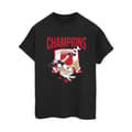 Miniatyrbild 1 av 3: Looney Tunes Lola - Fotbollsmästare - Boyfriend-t-shirt i bomull för damer/damer