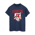 Miniatyrbild 1 av 3: Looney Tunes Lola - Fotbollsmästare - Boyfriend-t-shirt i bomull för damer/damer