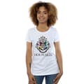 Miniatyrbillede 2 af 3: Harry Potter Womens/Ladies Hogwarts Crest Cotton T-Shirt