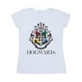 Miniatyrbillede 1 af 3: Harry Potter Womens/Ladies Hogwarts Crest Cotton T-Shirt