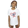 Miniatyrbild 2 av 3: Disney Lilo & Stitch Love You Mum - bomulls-T-shirt för flickor