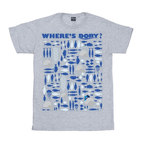 Disney Girls Finding Dory Where´s Dory? Cotton T-Shirt