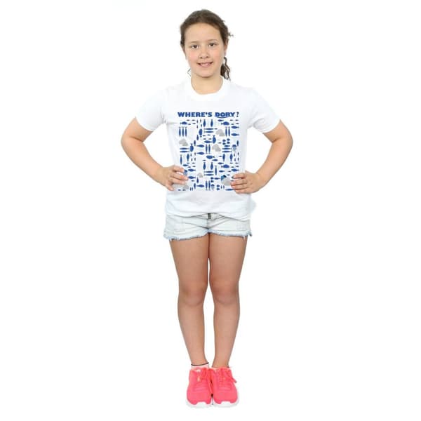 Disney Girls Finding Dory Where´s Dory? Cotton T-Shirt