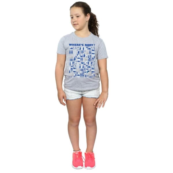 Disney Girls Finding Dory Where´s Dory? Cotton T-Shirt