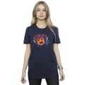 Miniatyrbilde 2 av 3: Disney Womens/Ladies Big Hero 6 Baymax Hiro Angry Manga Cotton Boyfriend T-Shirt