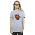 Miniatyrbilde 2 av 3: Disney Womens/Ladies Big Hero 6 Baymax Hiro Angry Manga Cotton Boyfriend T-Shirt