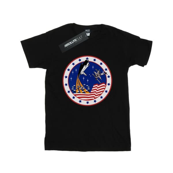 NASA Mens Classic Rocket 76 T-Shirt
