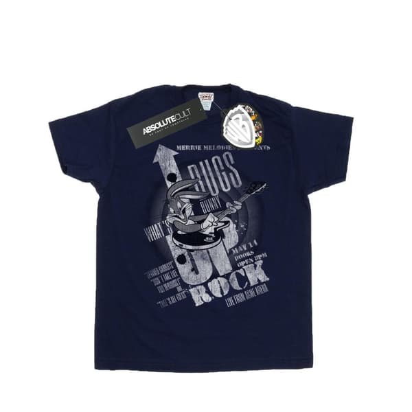 Looney Tunes Girls Bugs Bunny What´s Up Rock Cotton T-Shirt
