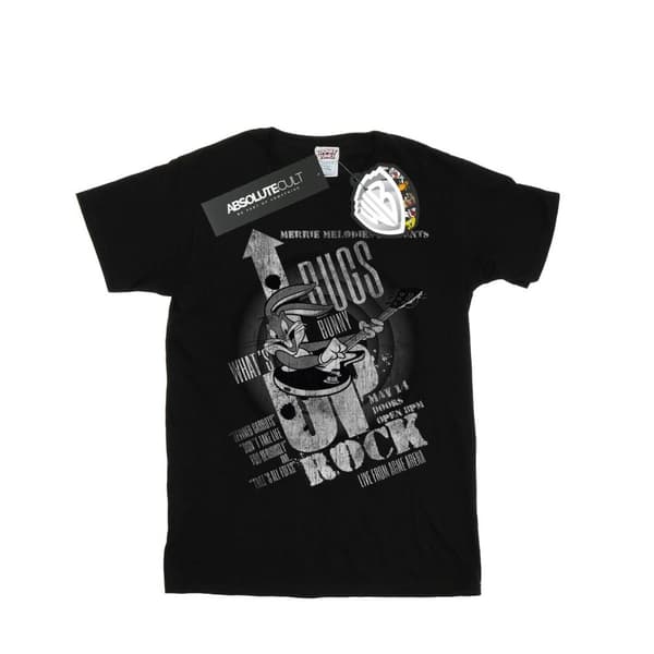Looney Tunes Girls Bugs Bunny What´s Up Rock Cotton T-Shirt