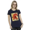 Pikkukuva 2 / 3: Disney Womens/Ladies Big Hero 6 Baymax Baymax Newspaper Cotton T-Shirt
