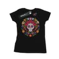 Pikkukuva 1 / 3: Disney Womens/Ladies Coco Embroidered Skull Print Cotton T-Shirt