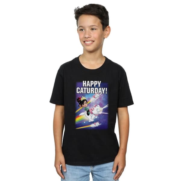 Disney Boys Wreck It Ralph Happy Caturday T-Shirt