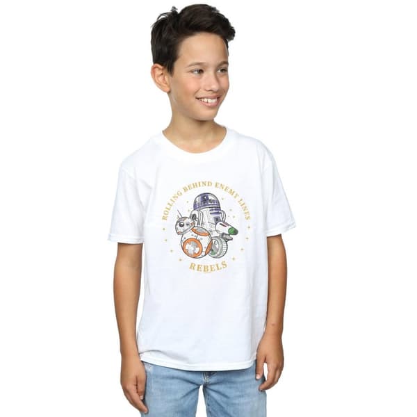 Star Wars: The Rise of Skywalker Star Wars The Rise Of Skywalker Rolling Behind Enemy Lines T-shirt för pojkar