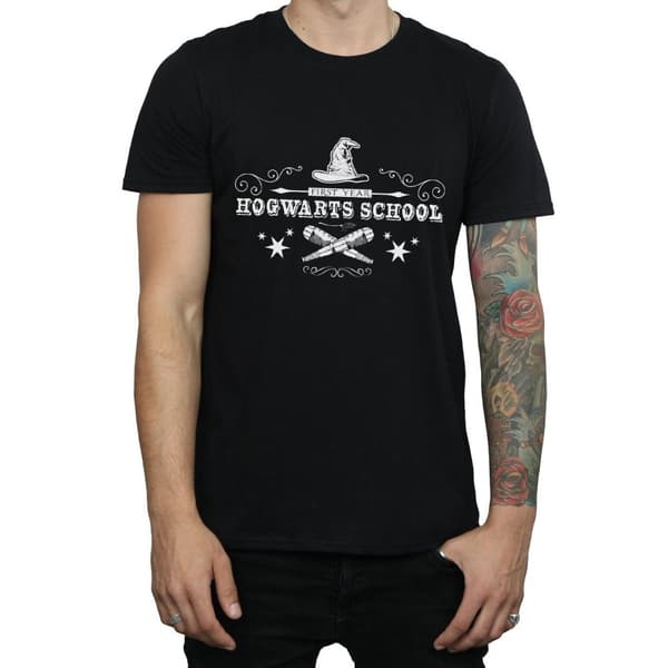 Harry Potter Mens Hogwarts First Year T-Shirt