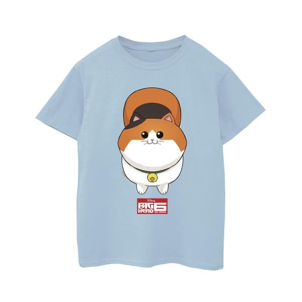 Disney Pojkar Big Hero 6 Baymax Kitten Face T-shirt