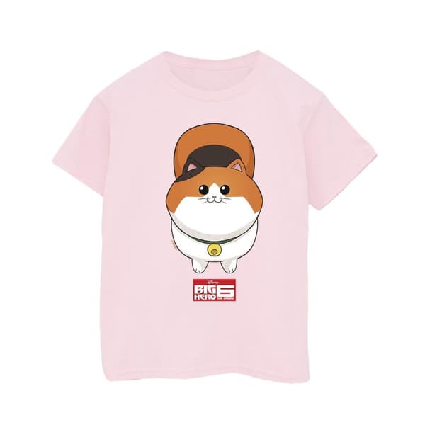 Disney Pojkar Big Hero 6 Baymax Kitten Face T-shirt