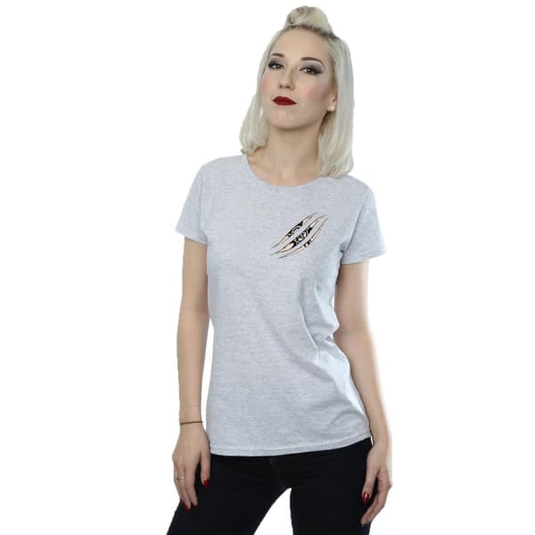 Supernatural Womens/Ladies Symbol Scratch Cotton T-Shirt