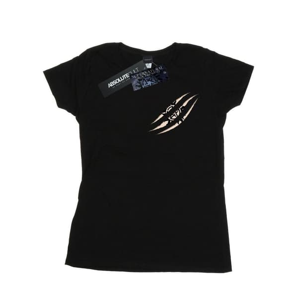 Supernatural Womens/Ladies Symbol Scratch Cotton T-Shirt