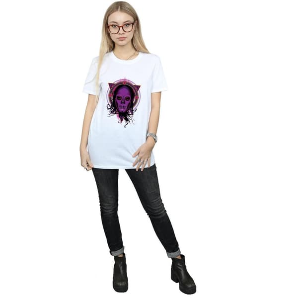 Harry Potter Womens/Ladies Neon Death Eater Cotton Boyfriend T-Shirt
