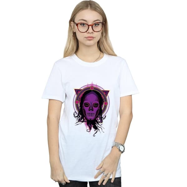 Harry Potter Womens/Ladies Neon Death Eater Cotton Boyfriend T-Shirt